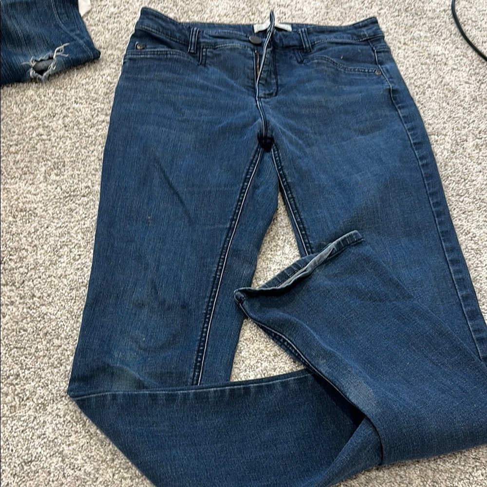 Elegant Indigo Women's Straight Leg Jeans